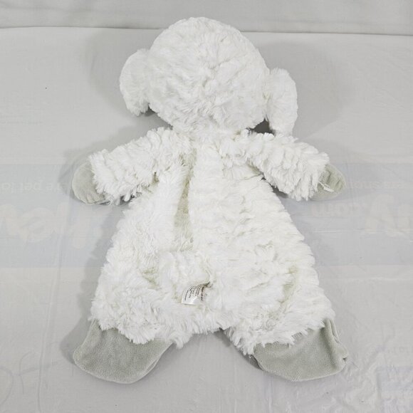 Baby Ganz Sleepy Sheep Flat-A-Pat 16” White Security Cuddle Blanket Lamb Lovey - Picture 8 of 12
